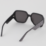 RT Thin Frame Fashion Sunglasses - Noir