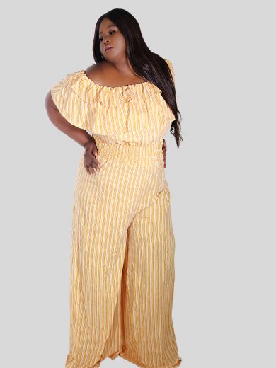 Double Ruffle Jumpsuit